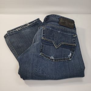 DIESEL INDUSTRY Zatiny Bootcut Denim Jeans 31-30 Wash 008RQ